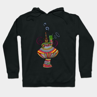 Psychedelic Caterpillar Hoodie